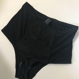 American apparel high waisted swim bottoms